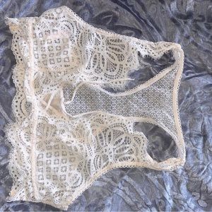 Ivory VS Lace Bralette